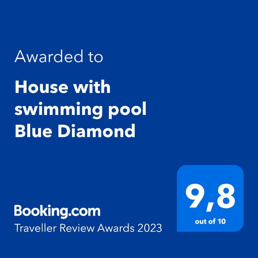 House With Swimming Pool Blue Diamond Lejlighed Povljana Eksteriør billede